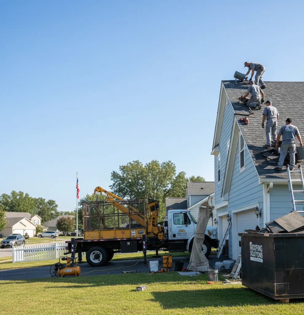 Commercial Roof Repair in Chisago City, MN